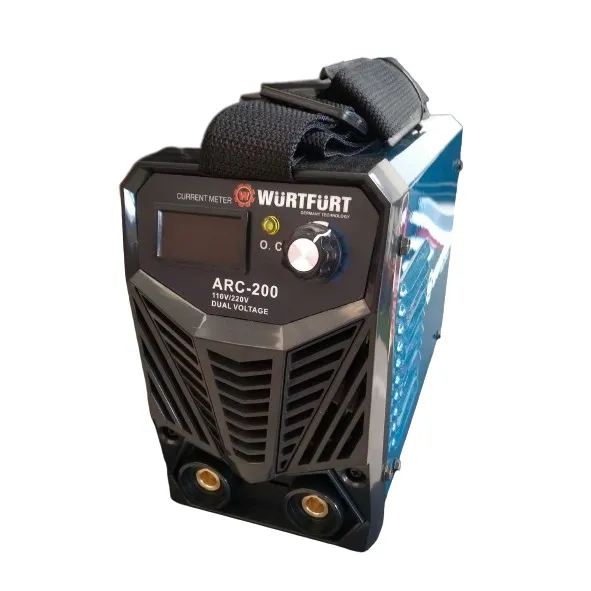 INVERSOR WURTFURT ARC-200 200 A 110 / 220V CON ESTUCHE