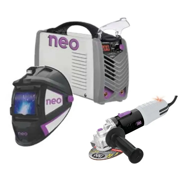 INVERSOR NEO IE 9200/1/160 200A 115/230V + ESMERILADORA NEO AA 915 4 1/2