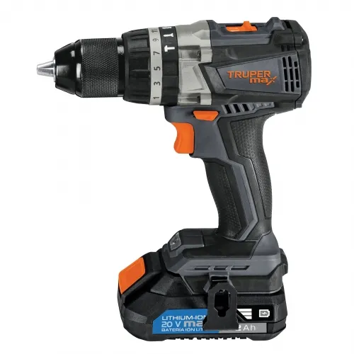 TALADRO TRUPER MAX-20R INALAMBRICO 20V 2 AH C/ BOLSO
