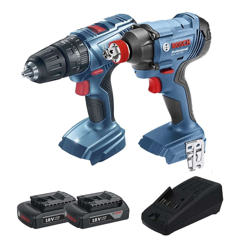 COMBO BOSCH 06019G52G2 (TALADRO GSB 180 LI 18V 1/2