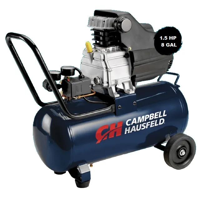 COMPRESOR CAMPBELL DC081019 1.5 HP 8 GALONES 120V