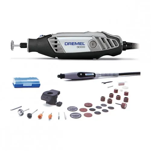 MOTOTOOL DREMEL 3000-2/30 CON CAJA + 30 ACCESORIOS