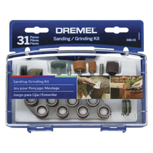 ACCESORIOS DREMEL 686-01 PARA MOTOTOOL SET 31 PIEZAS
