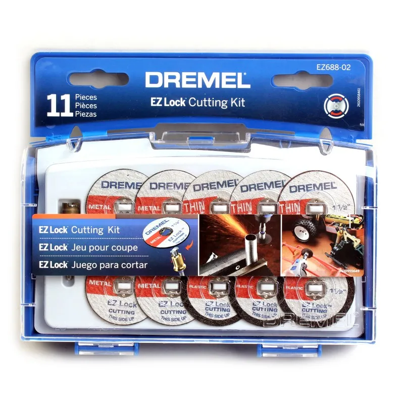 ACCESORIOS DREMEL EZ688-02 PARA MOTOTOOL SET 11 PIEZAS