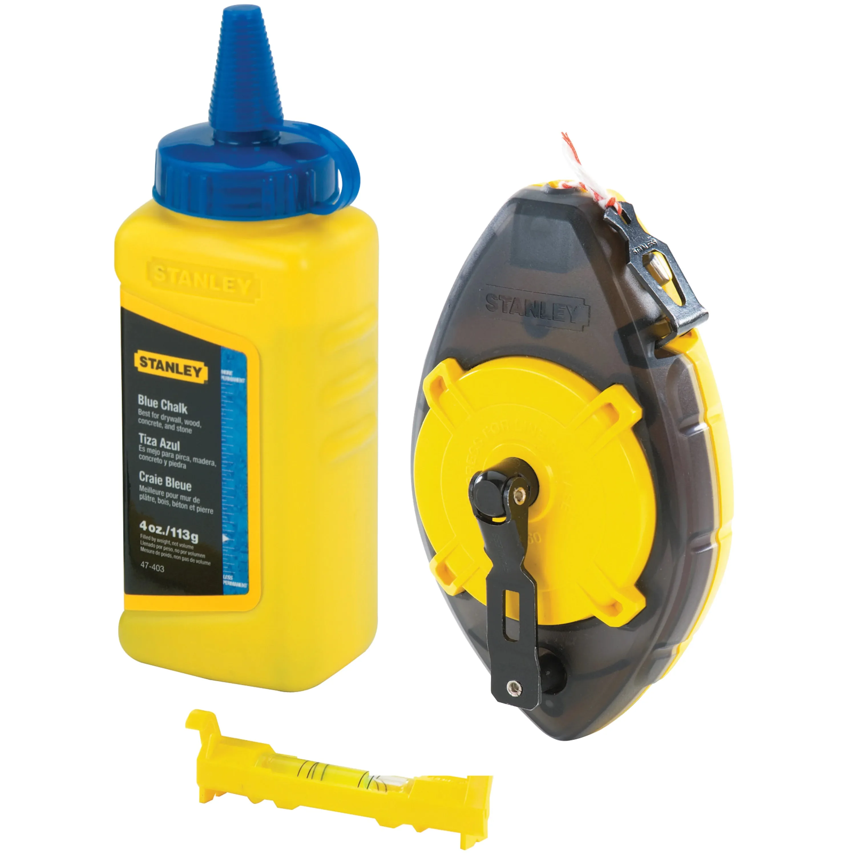 TIRA LINEAS STANLEY 47-464 AZUL SET 3 PIEZAS