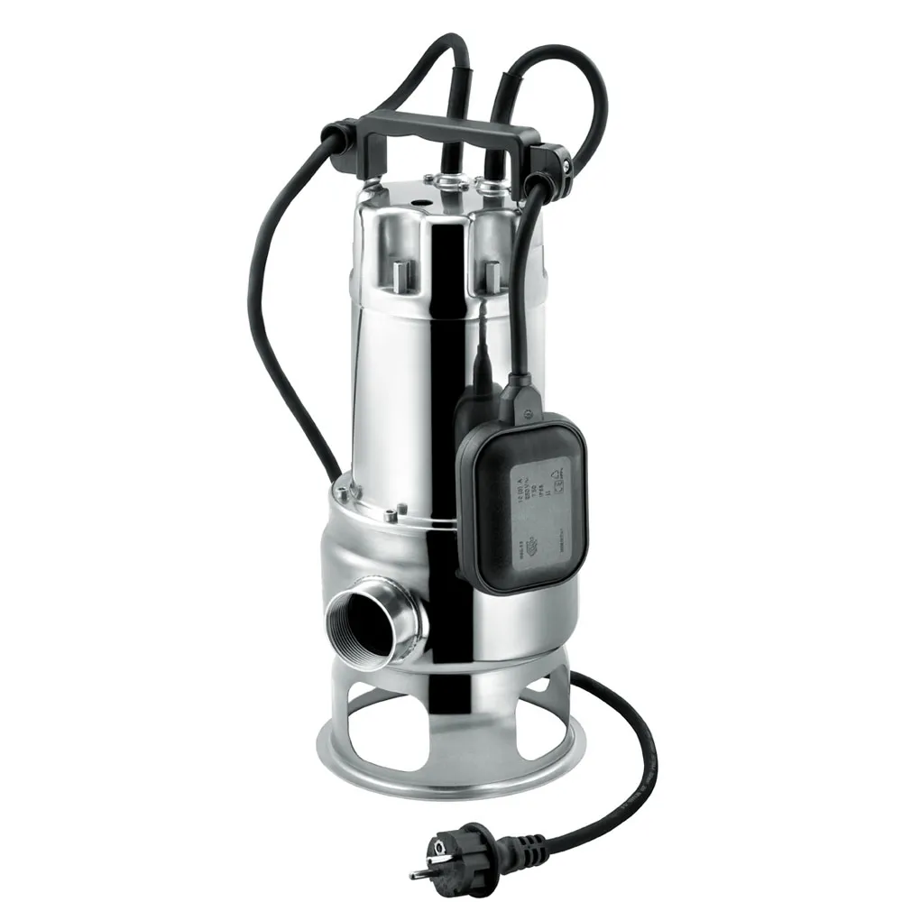BOMBA FORAS DS100/2G SUMERGIBLE INOXIDABLE 1.8 HP 220V AGUAS NEGRAS
