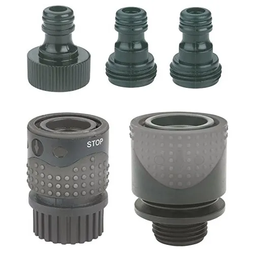 ACOPLES GILMOUR 2939AQ RAPIDO P/ MANG SET 5 PCS