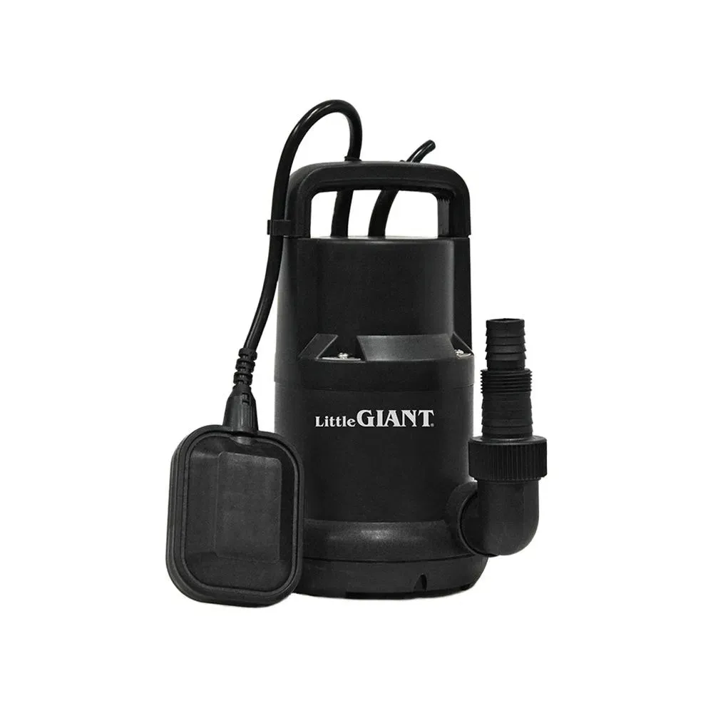BOMBA LITTLE GIANT LUP-05 SUMERGIBLE AGUA LIMPIA 0.5 HP 115 V
