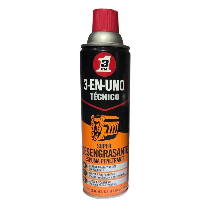 SUPER DESENGRASANTE 3 EN 1 52039 ESPUMA  LATA 521 ML