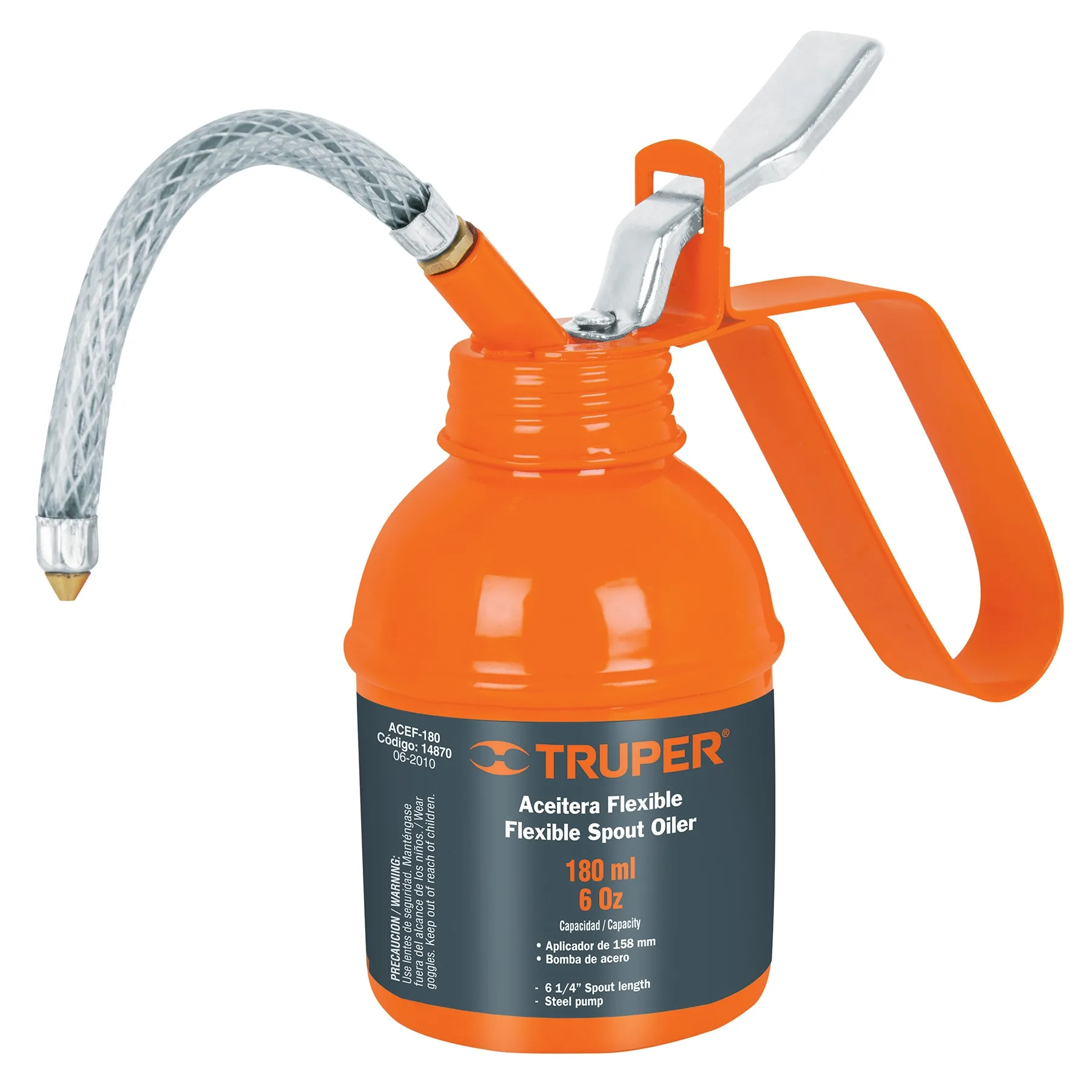 ACEITERA TRUPER ACEF-180 MANGUERA FLEXIBLE 180 ML