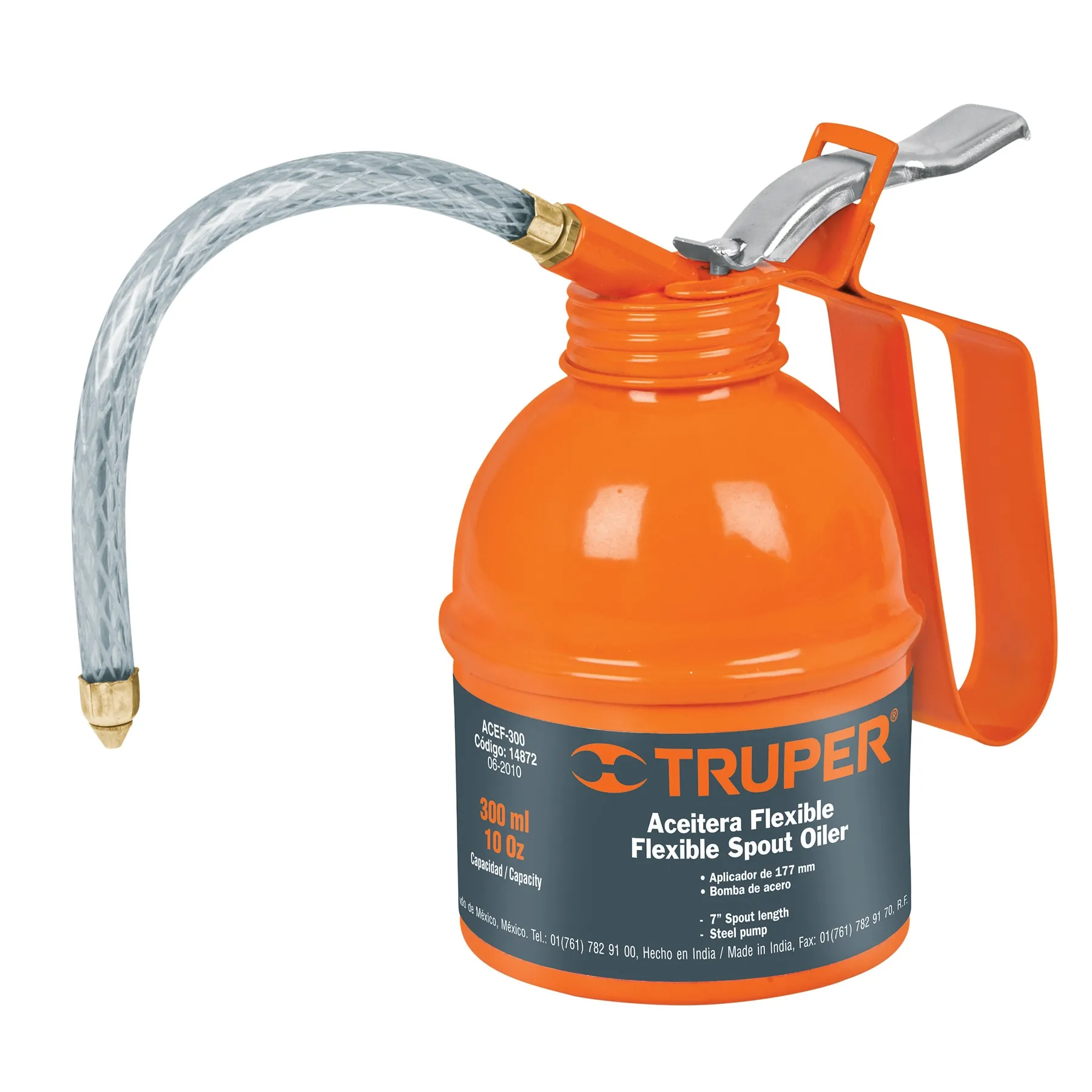 ACEITERA TRUPER ACEF-300 MANGUERA FLEXIBLE 300 ML