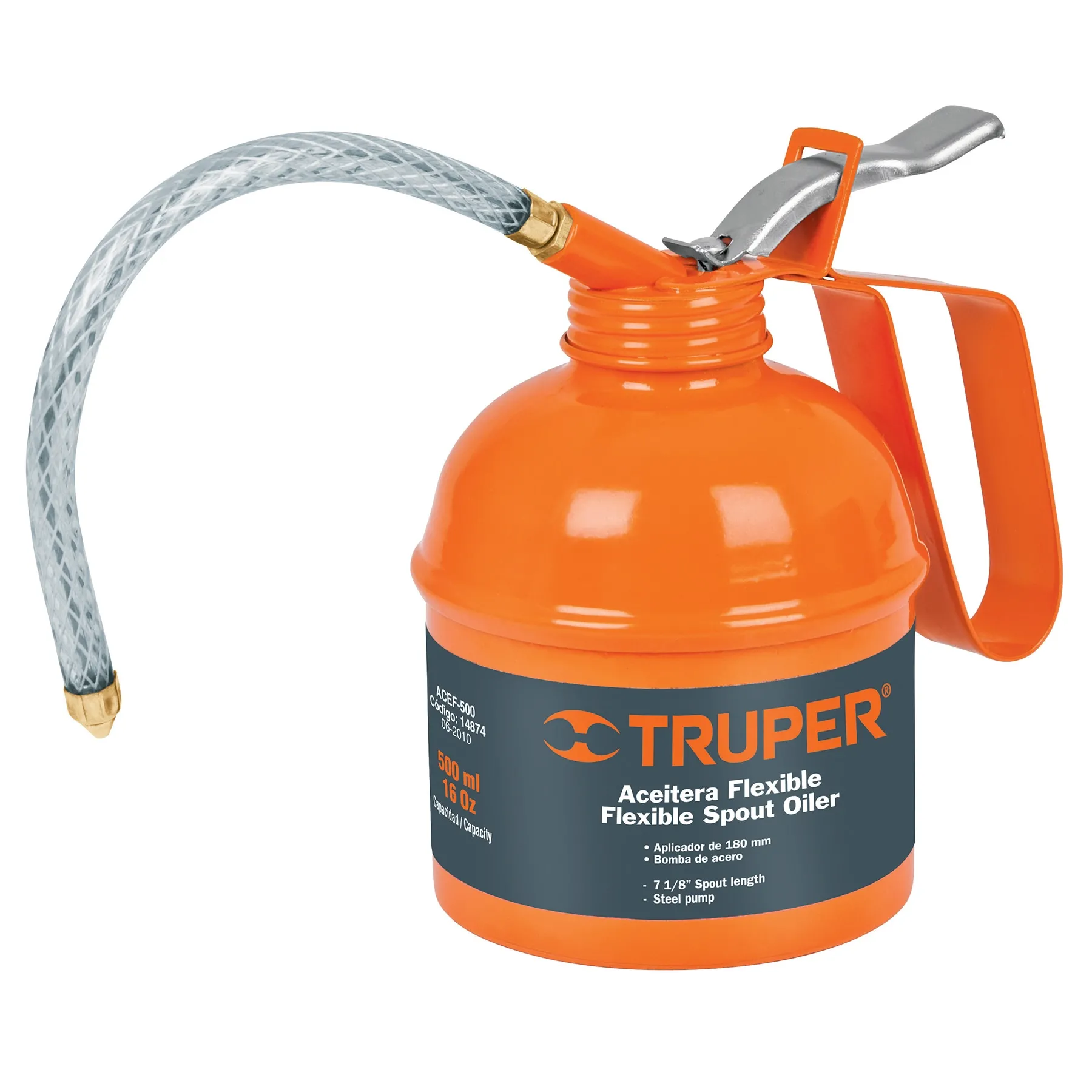 ACEITERA TRUPER ACEF-500 MANGUERA FLEXIBLE 500 ML