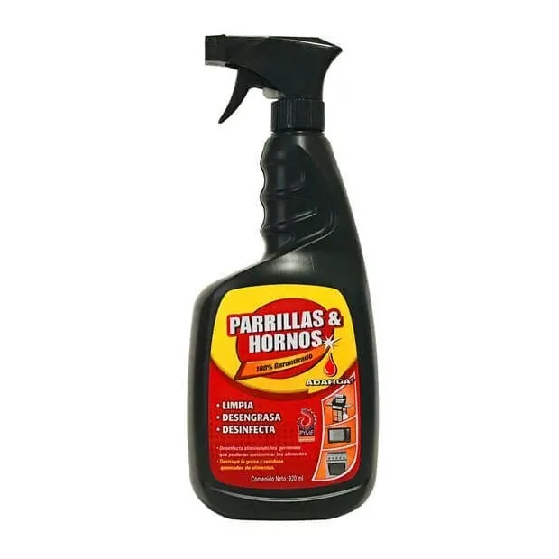 LIMPIADOR ADARGA PARA HORNOS Y PARRILLAS FRASCO 920 ML