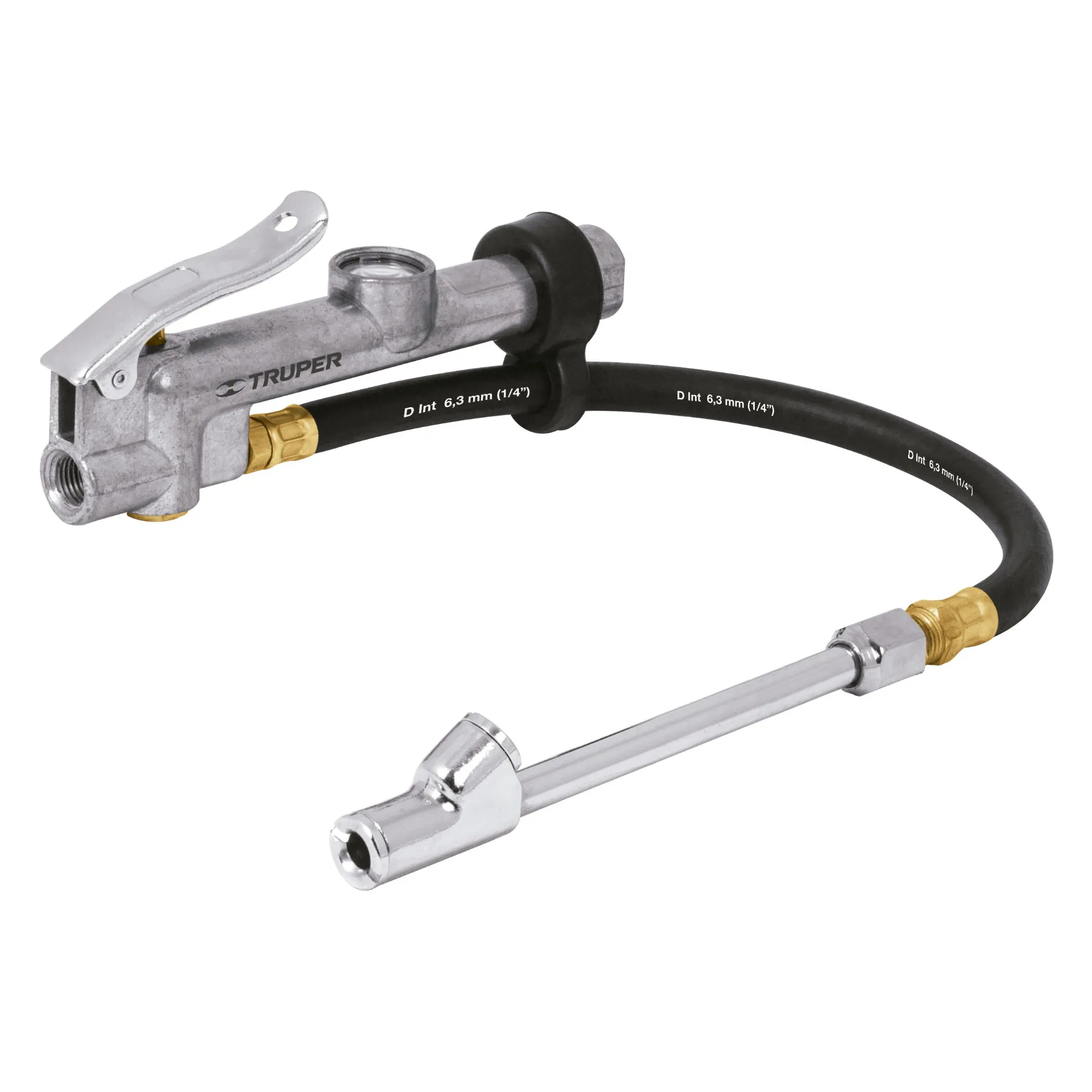INFLADOR TRUPER INFCA DOBLE CON MEDIDOR PRESION