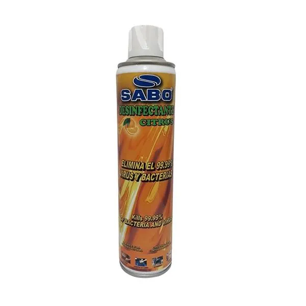 DESINFECTANTE SABO 53-0187 CITRUS SPRAY 470 ML