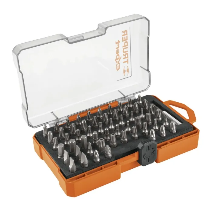 PUNTAS TRUPER PUN-58X CON ADAPTADOR PARA TALADRO SET 58 PIEZAS