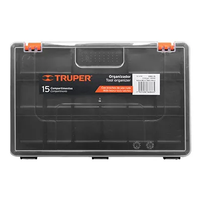 ORGANIZADOR TRUPER ORG-15 PLASTICO 15 ESPACIOS