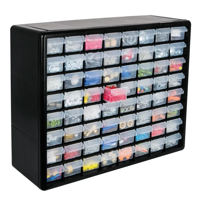 ORGANIZADOR TRUPER ORG-64 PLASTICO 64 ESPACIOS