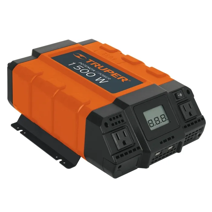INVERSOR VOLTAJE TRUPER INCO-1500 12V A 120V 1500W