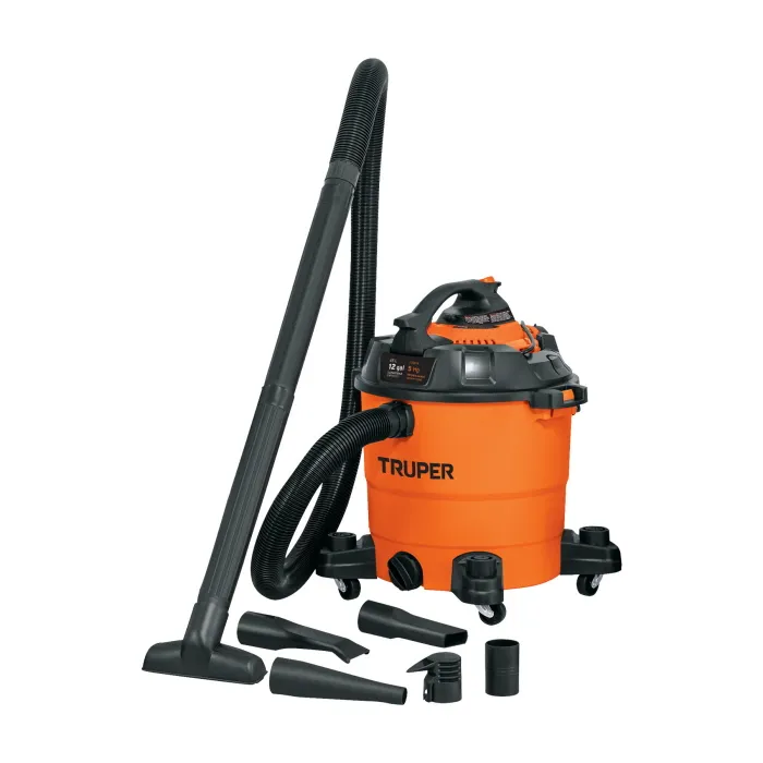 ASPIRADORA Y SOPLADORA TRUPER ASPI-12 ( 5 HP ) CAPACIDAD DE 12 GALONES