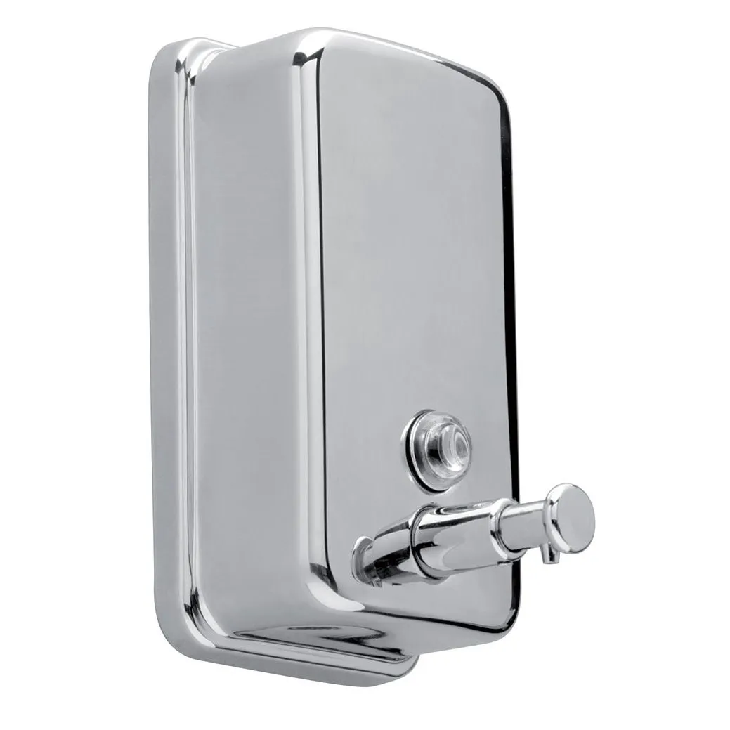 DISPENSADOR JVD SAVINOX 844304 CROMADO 850 ML PARA JABON LIQUIDO