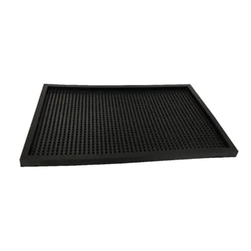 ALFOMBRA SANITIZANTE PEDILUVIO 43 CM * 57 CM PARA ZAPATOS EN PISO