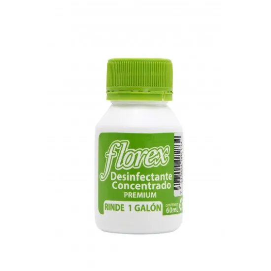 DESINFECTANTE FLOREX CONCENTRADO 60 ML ( 1 GL )