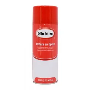 PINTURA GLIDDEN SPRAY ARB64 ROJO BRILLANTE 400 ML