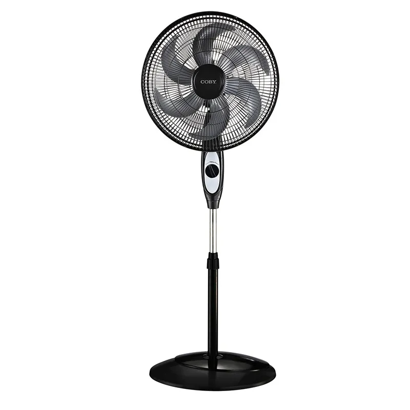 VENTILADOR COBY FY3322-2204B NEGRO DE PIE 18