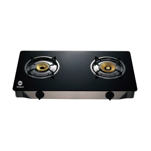 PLANTILLA VEGGA PGV-2Q GAS 2 QUEMADORES VIDRIO TEMPERADO