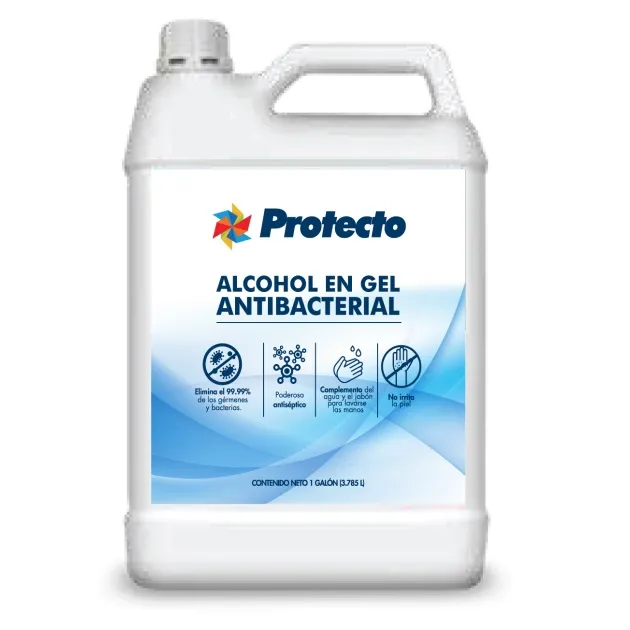 ALCOHOL PROTECTO GEL ANTIBACTERIAL GALON