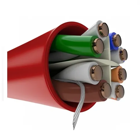 CABLE NEXXT UTP CAT-6 PARA INTERIOR ROJO METRO