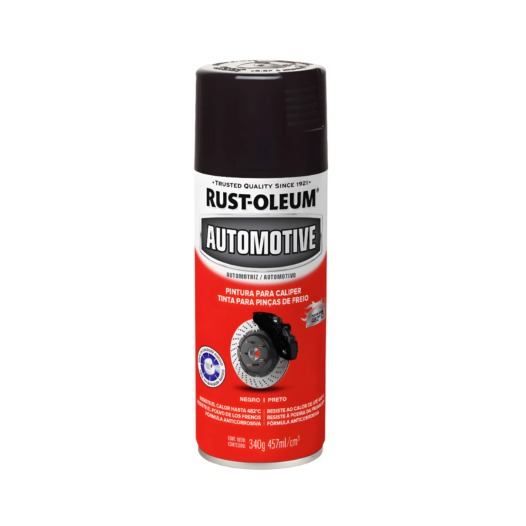 PINTURA RUST-OLEUM 313544 AUTOMOTIVE NEGRO CALIPER SPRAY 340 GRAMOS