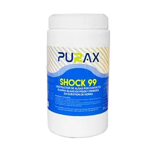 CLORO PURAX SHOCK 99  PARA PISCINA FRASCO 1 KILOGRAMO