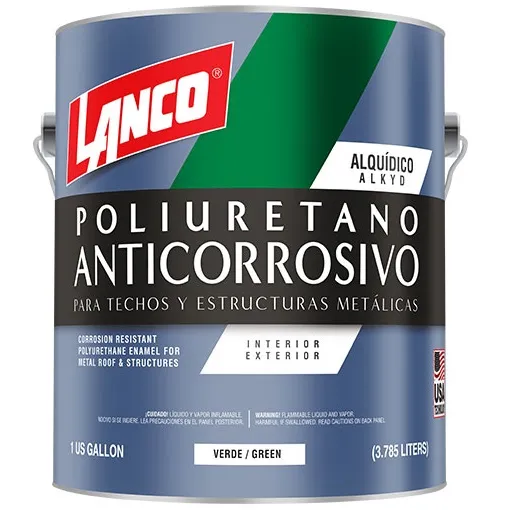 PINTURA LANCO MM-96 ANTICORROSIVO POLIURETANO VERDE GALON