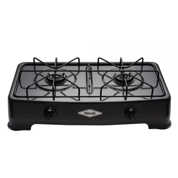 COCINA HACEB GAS-2 GP ( 9000688 ) GAS 2 QUEMADORES LATON