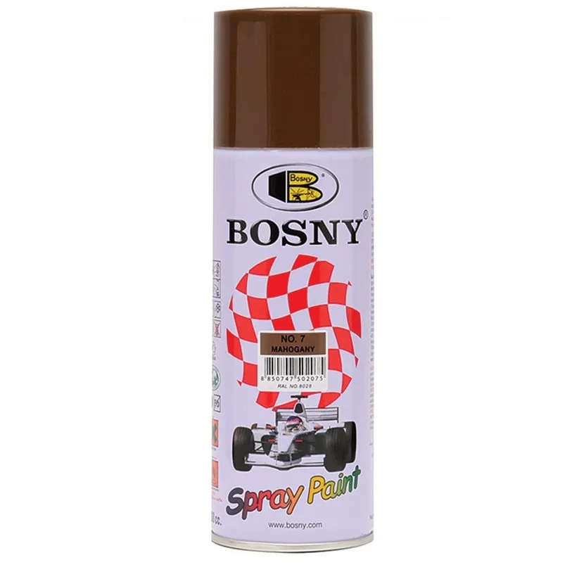 PINTURA SPRAY BOSNY SB-7 CAFE ( MOGANY )