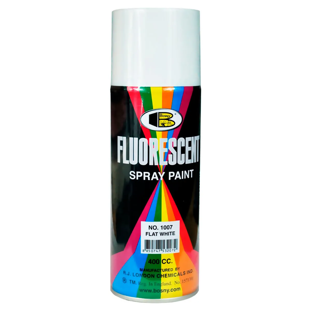 PINTURA SPRAY BOSNY SB-1007 BLANCO MATE
