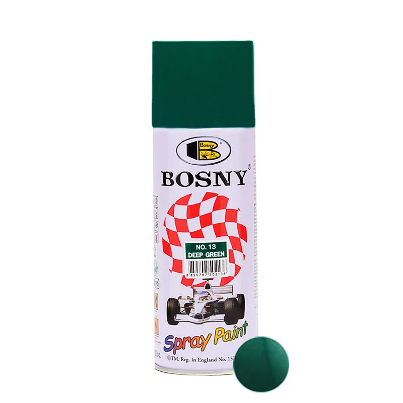 PINTURA SPRAY BOSNY SB-13 VERDE OSCURO