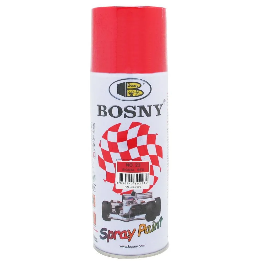 PINTURA SPRAY BOSNY SB-23 ROJO
