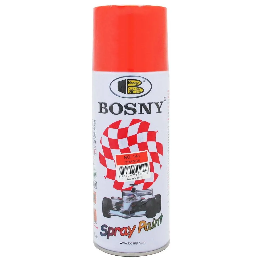 PINTURA SPRAY BOSNY SB-141 NARANJA