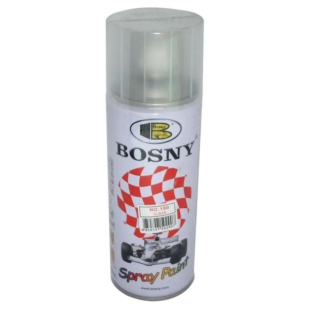 BARNIZ SPRAY BOSNY SB-190 TRANSPARENTE BRILLANTE