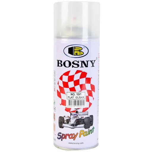 BARNIZ SPRAY BOSNY SB-191 TRANSPARENTE MATE
