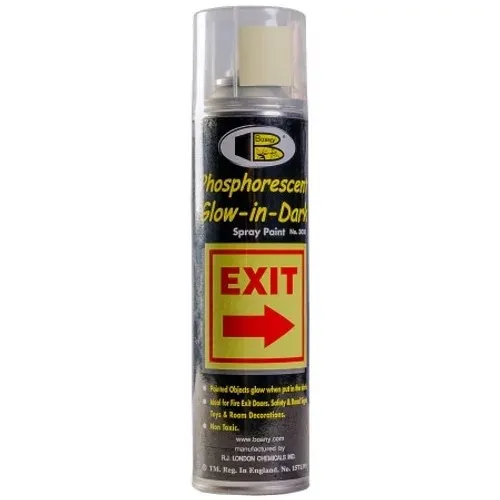 PINTURA SPRAY BOSNY SB-3000 PARA SEÑALES FOSFORESCENTES