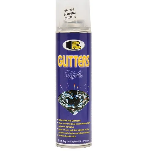 PINTURA SPRAY BOSNY SB-200 DIAMOND GLITTERS