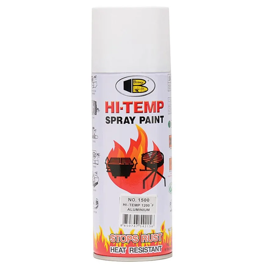 PINTURA SPRAY BOSNY SB-0040 ALTA TEMPERATURA BLANCO 400° F