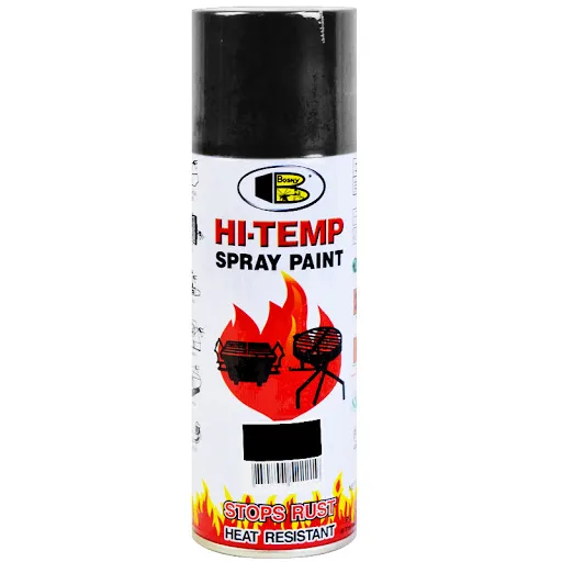 PINTURA SPRAY BOSNY SB-1039 ALTA TEMPERATURA NEGRO 1200° F