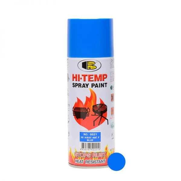 PINTURA SPRAY BOSNY SB-0021 ALTA TEMPERATURA AZUL 400° F