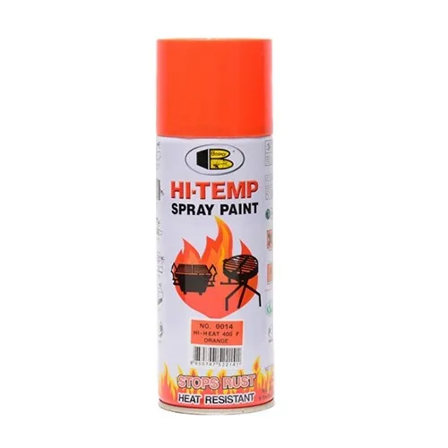 PINTURA SPRAY BOSNY SB-0014 ALTA TEMPERATURA NARANJA 400° F