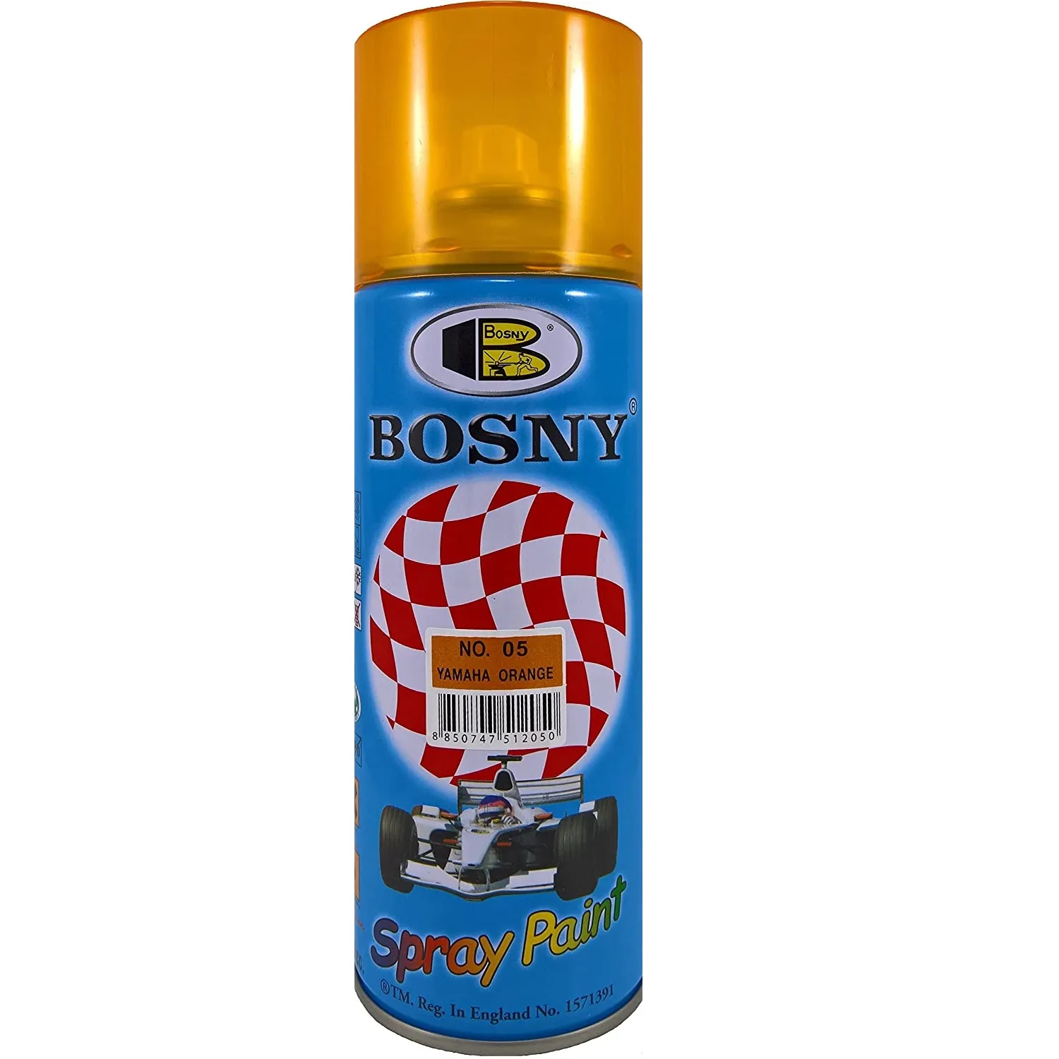 PINTURA SPRAY BOSNY SB-05 ANARANJADO YAMAHA